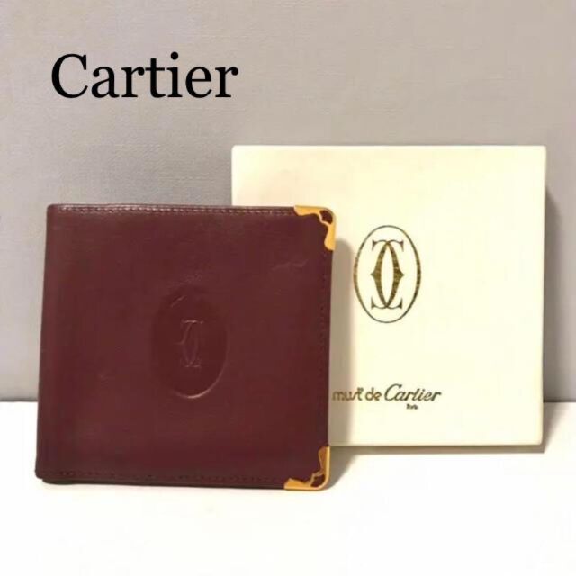 『Cartier』(カルティエ) 2つ折り 財布 / パスケース 定期入れ