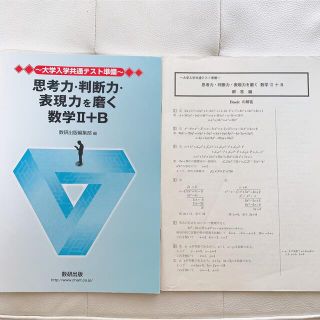 思考力・判断力・表現力を磨く数学2+B―大学入学共通テスト準備(語学/参考書)