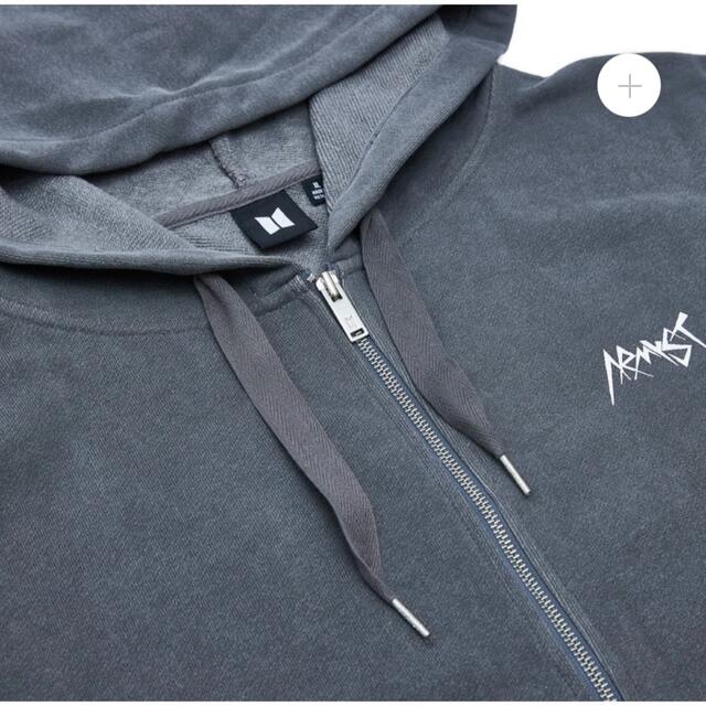 公式　BTS ジョングク ARMYST ZIP-UP HOODY パーカー