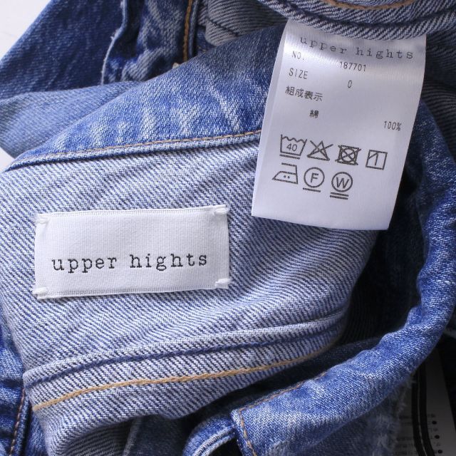 upper hights  デニムジャケット　Gジャン　サイズ0