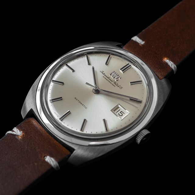 (340) 稼働美品 IWC 自動巻き ダブルロゴ 日差2秒 1976年 メンズ