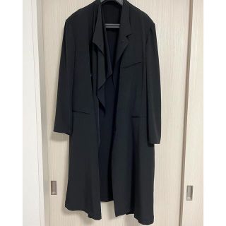 ヨウジヤマモト(Yohji Yamamoto)の最終価格Yohji Yamamoto 22ss ドレープロングジャケット(テーラードジャケット)