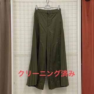 ザラ(ZARA)のZARAサイドプリーツ　パンツ(カジュアルパンツ)