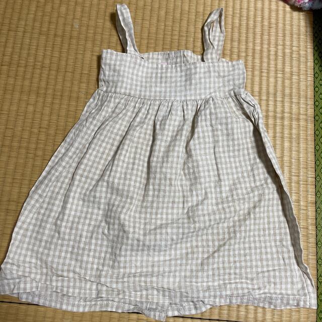 SM2(サマンサモスモス)の未使用　100サイズ　ワンピース キッズ/ベビー/マタニティのキッズ服女の子用(90cm~)(ワンピース)の商品写真