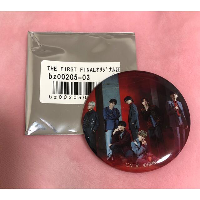 THE FIRST(ザファースト)のTHE FIRST FINAL オリジナル缶バッジ BE:FIRST エンタメ/ホビーのタレントグッズ(ミュージシャン)の商品写真