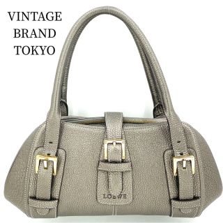 ギフト 【新品未使用】ロエベ センダ ハンドバッグ ピンク シルバー