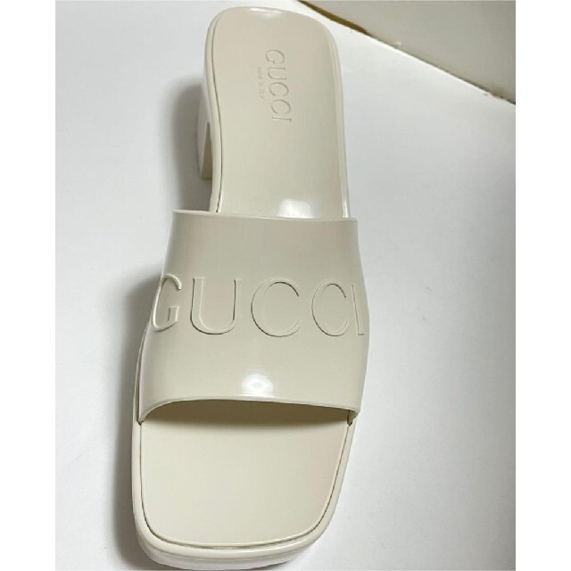 新作人気☆GUCCI ラバー ウィメンズ スライドサンダル 624730 eva.gov.co