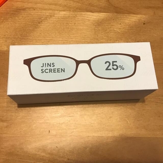 ジンズ(JINS)のJINS SCREEN ブルーライトカット　25%CUT 度なし (サングラス/メガネ)