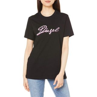 ディーゼル(DIESEL)の【新品未使用】 DIESEL ディーゼル Tシャツ ブラック Mサイズ ロゴ(Tシャツ(半袖/袖なし))