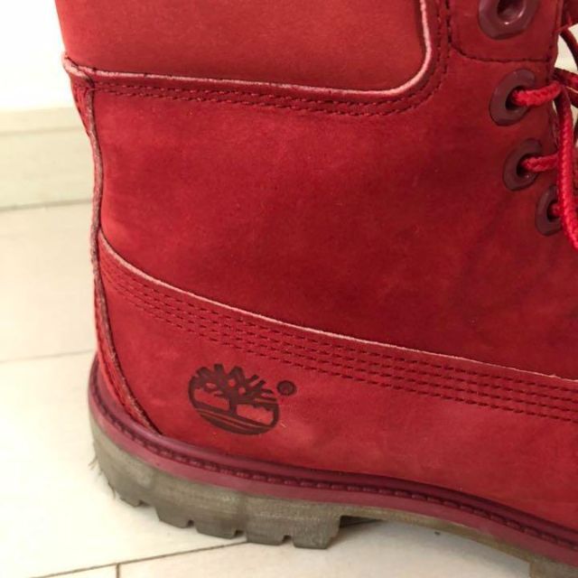 2022セール ティンバーランド◇Timberland ブーツ レッド 400GRM ...