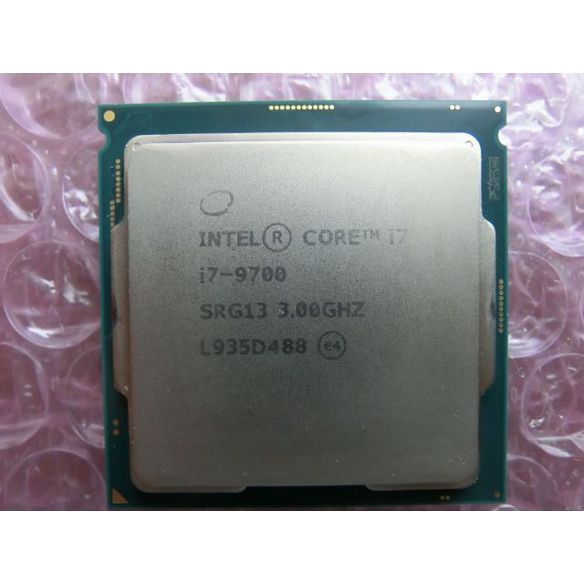 新品 未開封 インテル INTEL CPU Core i7 9700 BOX