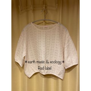 アースミュージックアンドエコロジー(earth music & ecology)の＊アースミュージック&エコロジー ＊総レースブラウス(シャツ/ブラウス(半袖/袖なし))