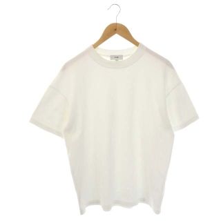 ハイク(HYKE)のハイク コットン クルーネック Tシャツ カットソー 半袖 1 白 ホワイト(Tシャツ(半袖/袖なし))