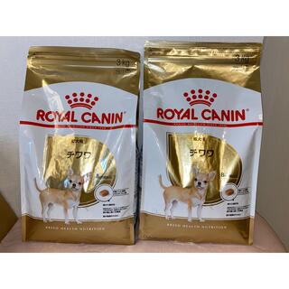 ロイヤルカナン(ROYAL CANIN)のサマーセール　新品未開封 ロイヤルカナンチワワ成犬用 3kg2袋セット(ペットフード)