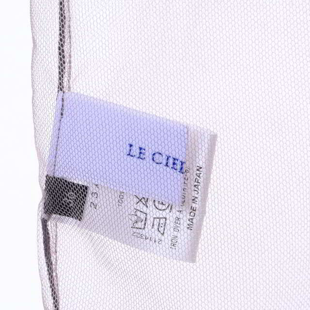 LE CIEL BLEU(ルシェルブルー)のLE CIEL BLEU チュール ボウタイ トップス メンズのトップス(シャツ)の商品写真