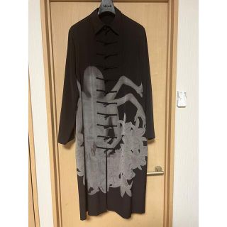 ヨウジヤマモト(Yohji Yamamoto)のYohjiYamamoto 20ss 内田すずめ　百合阿修羅チャイナシャツ(シャツ)