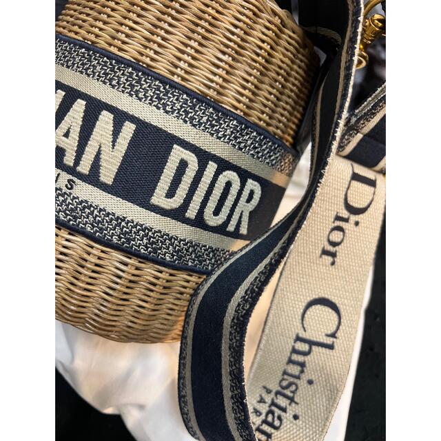 Christian Dior(クリスチャンディオール)のDior カゴバッグ 美品 ストラップ BAG レア　期間限定お値下げ レディースのバッグ(ハンドバッグ)の商品写真