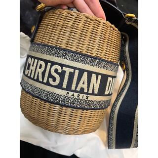 クリスチャンディオール(Christian Dior)のDior カゴバッグ 美品 ストラップ BAG レア　期間限定お値下げ(ハンドバッグ)