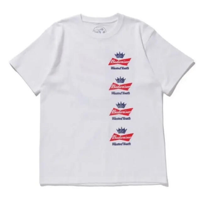 VERDY Wasted Youth × Budweiser Tee XLサイズ お気に入りの 円