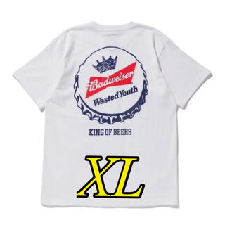 ジーディーシー(GDC)のVERDY Wasted Youth × Budweiser Tee XLサイズ(Tシャツ/カットソー(半袖/袖なし))