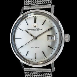 (295) 稼働美品 ★ IWC 自動巻 ダブルロゴ ★ 日差5秒 1978年製