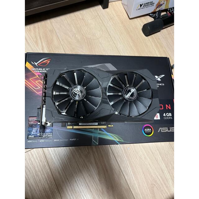 ASUS STRIX GAMING RX470 4GB OCスマホ/家電/カメラ