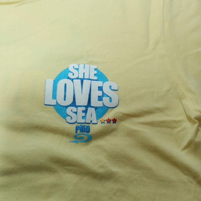 PIKO(ピコ)のPIKO  　レディースTシャツ　L レディースのトップス(Tシャツ(半袖/袖なし))の商品写真