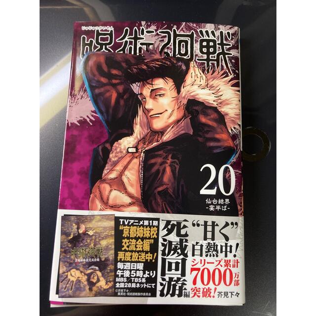 集英社(シュウエイシャ)の呪術廻戦 ２０ エンタメ/ホビーの漫画(少年漫画)の商品写真