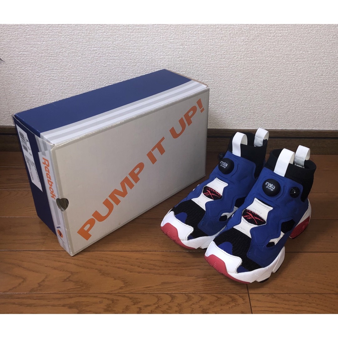 23cm 良品 REEBOK INSTA PUMP FURY OG ULTK 青 - スニーカー