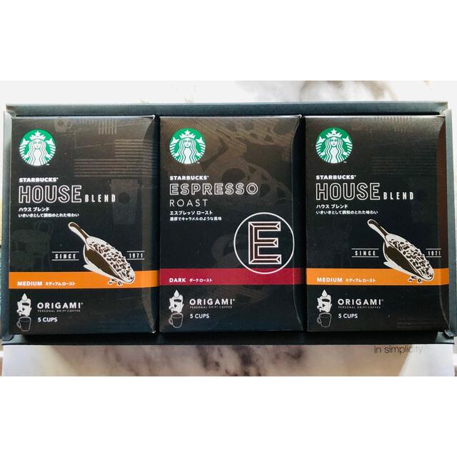 Starbucks Coffee(スターバックスコーヒー)のスターバックス　オリガミコーヒー　パーソナルドリップ 食品/飲料/酒の飲料(コーヒー)の商品写真