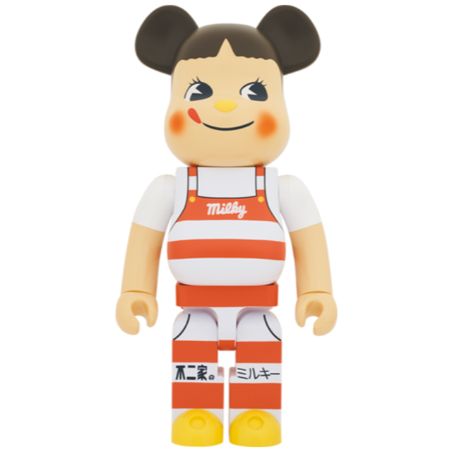 BE@RBRICK ペコちゃん ミルキー三角帽子デザイン 1000％その他