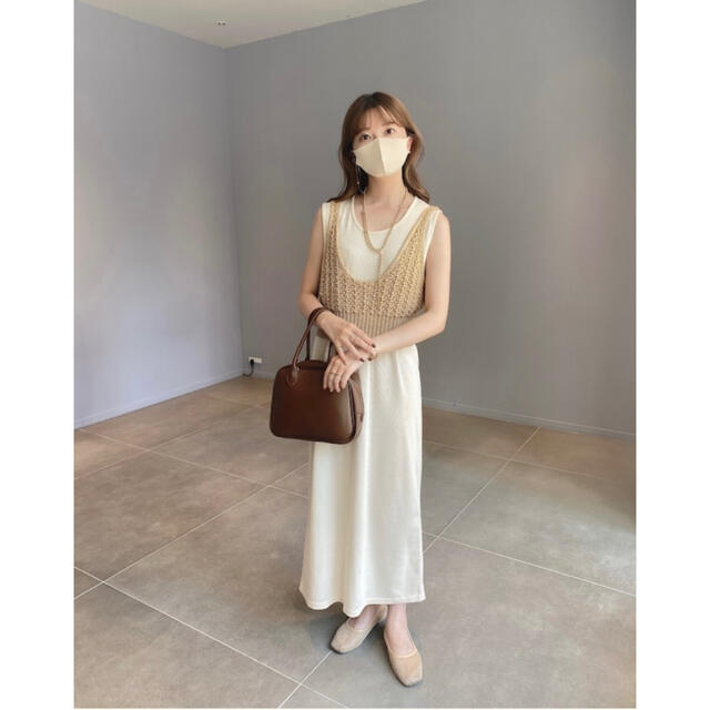 100%品質 nuyuh ロングワンピース+マキシワンピース