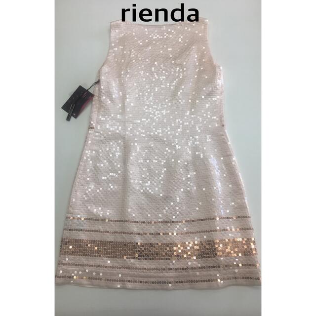 rienda(リエンダ)のrienda dress リエンダ   総スパンコール ミニドレス ワンピース レディースのフォーマル/ドレス(ミニドレス)の商品写真