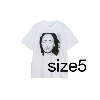 サカイ(sacai)のsacai SADE Tシャツ　サイズ5 新品未使用(Tシャツ/カットソー(半袖/袖なし))