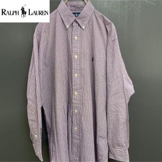 ポロラルフローレン(POLO RALPH LAUREN)の【Ralph Lauren】90s『YARMOUTH』マイクロチェックBDシャツ(シャツ)