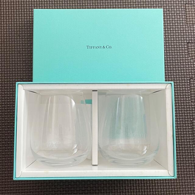 Tiffany & Co.(ティファニー)のTiffany & Co ティファニー ペアグラス  インテリア/住まい/日用品のキッチン/食器(グラス/カップ)の商品写真