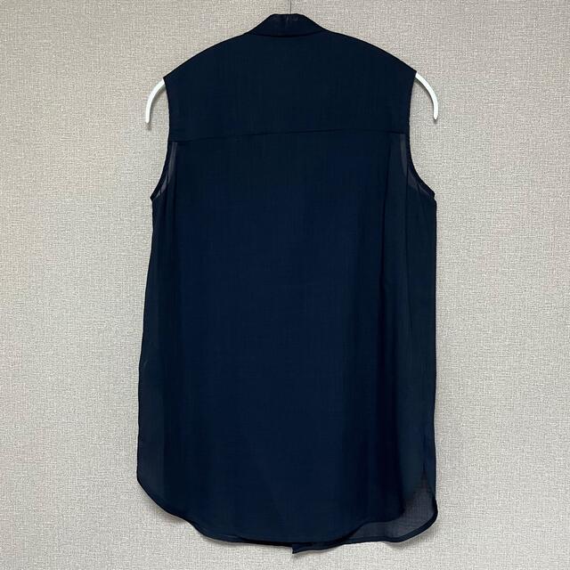 MADISONBLUE(マディソンブルー)のMADISONBLUE マディソンブルー　SLEEVELESS TIE ブラウス レディースのトップス(シャツ/ブラウス(半袖/袖なし))の商品写真