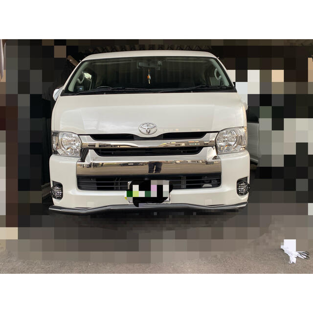 ハイエースフォグカバー塗装済みステンレスねじ使用 4型5型6型の通販 ...