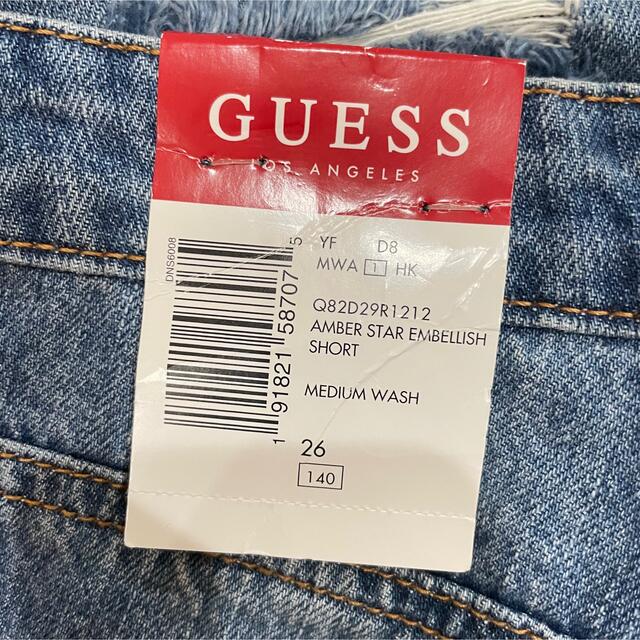 GUESS(ゲス)のGUESS デニム ショートパンツ レディースのパンツ(ショートパンツ)の商品写真