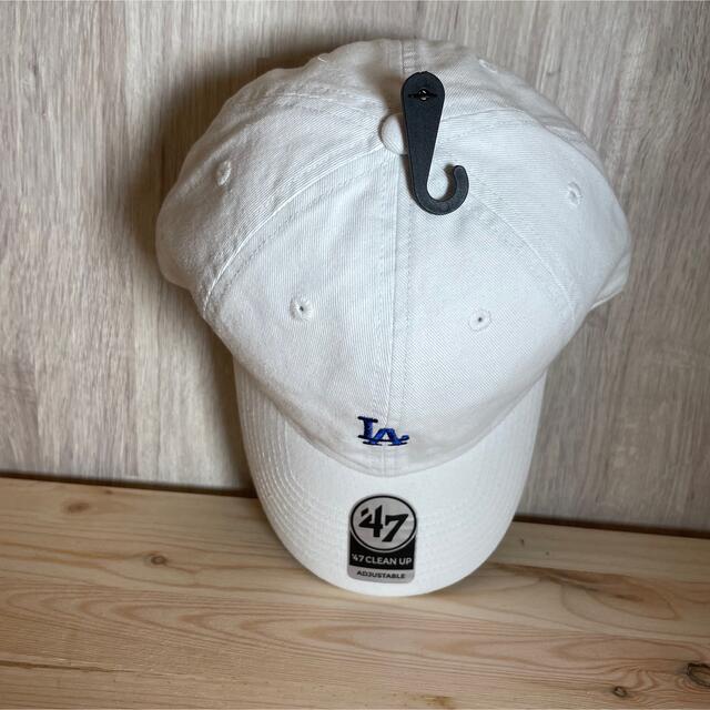 47 Brand(フォーティセブン)の47/フォーティーセブンの人気あるロサンゼルス　ドジャースミニロゴキャップ メンズの帽子(キャップ)の商品写真