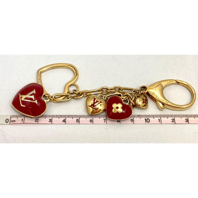 ☆ルイヴィトン ビジューサッククール LV ハート バッグチャーム