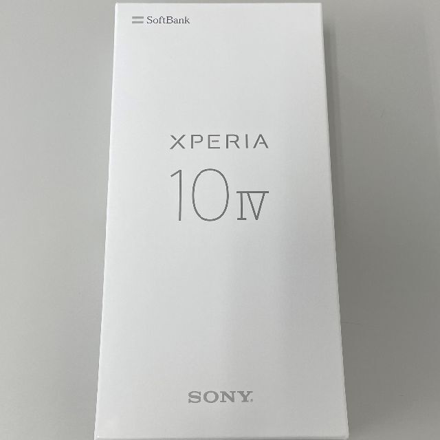 ⭐︎新品 ソフトバンク版　Xperia10 Ⅳ SIMフリー化済⭐︎