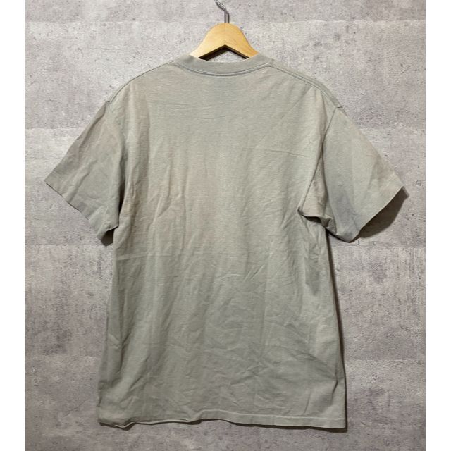 STUSSY(ステューシー)のUSA製 ビンテージ▽STUSSY パンクロック 安全ピン 半袖Tシャツ グレー メンズのトップス(Tシャツ/カットソー(半袖/袖なし))の商品写真