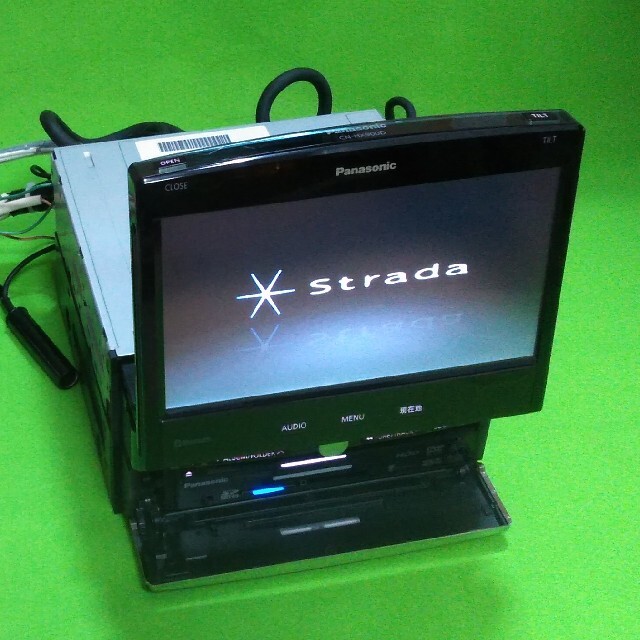 値下げ Panasonic strada HDDインダッシュナビ-