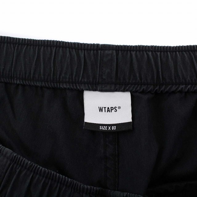 ダブルタップス 18SS ボートショーツ ショートパンツ イージー 3 L 黒