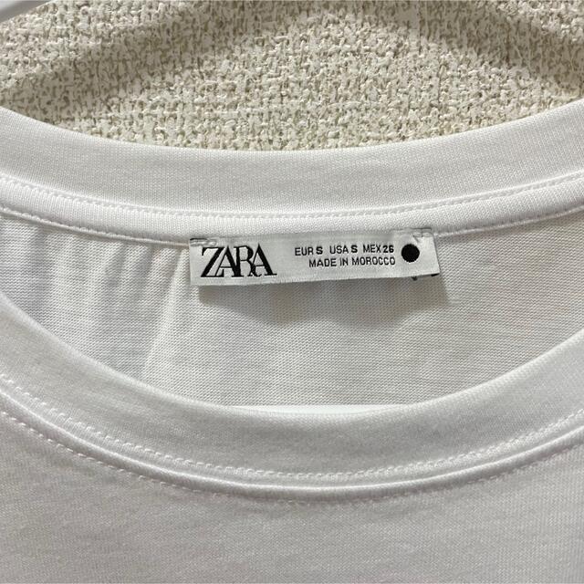 ZARA(ザラ)の新品！ZARA 刺繍半袖Tシャツ メンズのトップス(Tシャツ/カットソー(半袖/袖なし))の商品写真