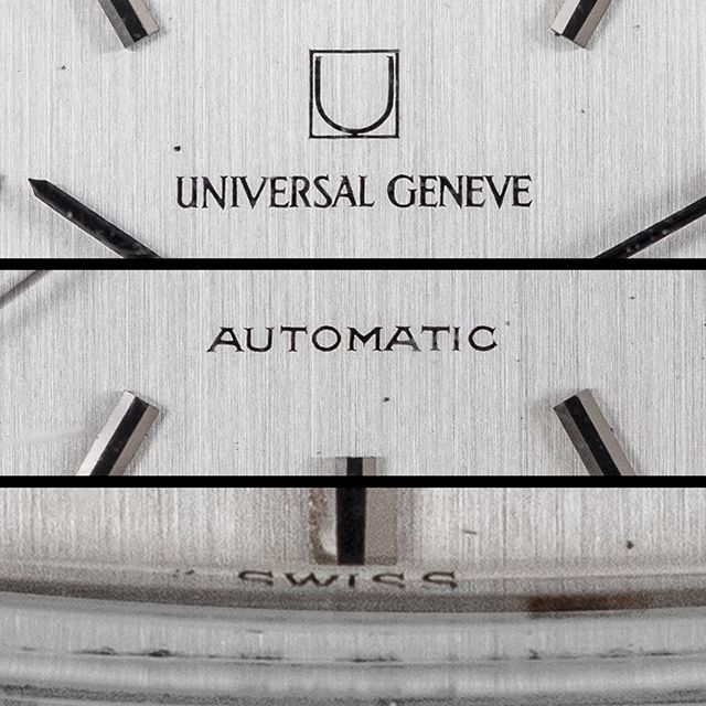 UNIVERSAL GENEVE(ユニバーサルジュネーブ)の(193) 稼働美品 ユニバーサル ジュネーブ 自動巻き 1971年 メンズ メンズの時計(腕時計(アナログ))の商品写真