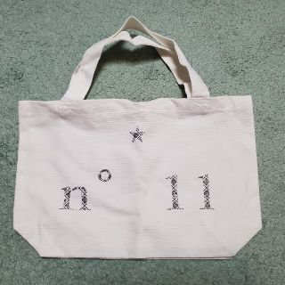 ナンバージュウイチ(n゜11)の【新品未使用】n゜11 ナンバー11★ミニトートバッグ★白(トートバッグ)