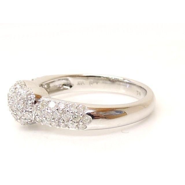 フォリフォリ リング □ 14号(54) ハート ダイヤ 0.67ct K18 | www