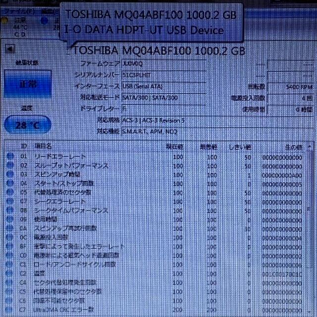 IODATA(アイオーデータ)のI•O DATA アイオーデータ ハードディスク 1TB スマホ/家電/カメラのPC/タブレット(PC周辺機器)の商品写真